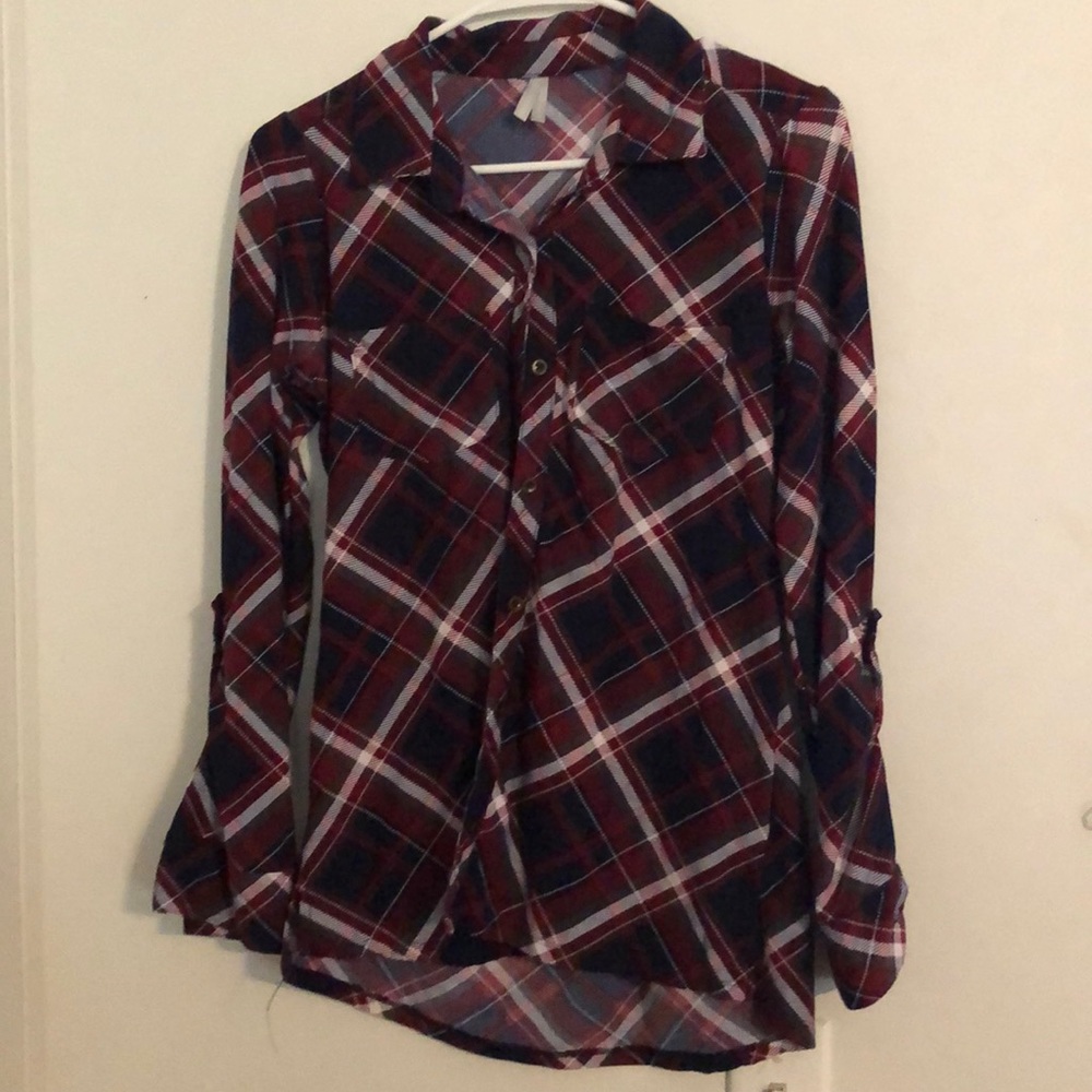 Vanity button down shirt